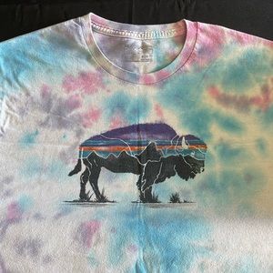 Patagonia Tie Dye Buffalo Shirt (L)